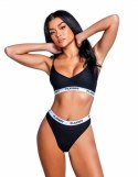 Playboy Lingerie Lifestyle komplet 2-częściowy czarny z logo