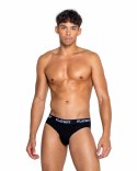 Playboy Lingerie Mens Modal Gym Briefs czarny komfortowy fason