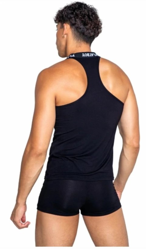 Playboy Mens Tuxedo Modal Boxer Black - Stylowe Bokserki Męskie