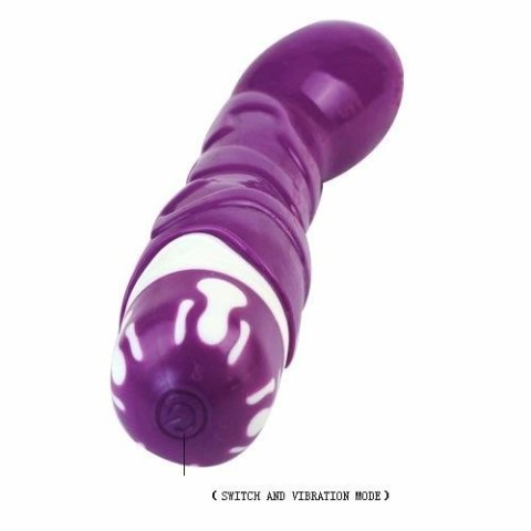 Baile G-Spot Silikonowy Model Wibracyjny 10 Trybow Fioletowy 22cm