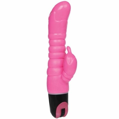 Baile Model Rożowy 22,5 cm - wielofunkcyjny wibrator z TPR