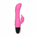 Baile Model Rożowy 22,5 cm - wielofunkcyjny wibrator z TPR