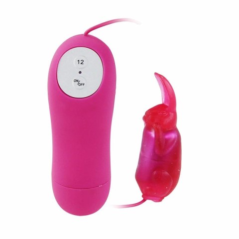 Baile Secret Bunny wibrator 12-funkcyjny liliowy silikonowy