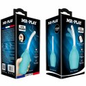 MR PLAY Gruszka do higieny analnej silikonowa niebieska 220 ml