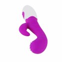 Pretty Love Arthur - Wibrator liliowy, ergonomiczny silikon 20cm