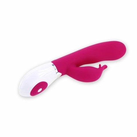 Pretty Love Felix - Wibrator Flirtowy ze Stymulatorem, 21 cm, fioletowy
