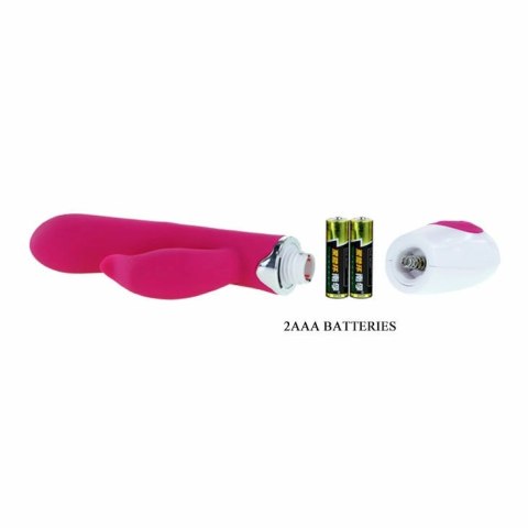 Pretty Love Felix - Wibrator Flirtowy ze Stymulatorem, 21 cm, fioletowy