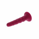 Get Real Dong 12 cm czerwony - model z przyssawką i silikonem premium