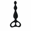 Intense Danti Czarny stymulator analny silikonowy 17,5 cm