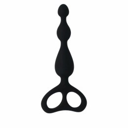 Intense Danti Czarny stymulator analny silikonowy 17,5 cm