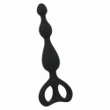 Intense Danti Czarny stymulator analny silikonowy 17,5 cm