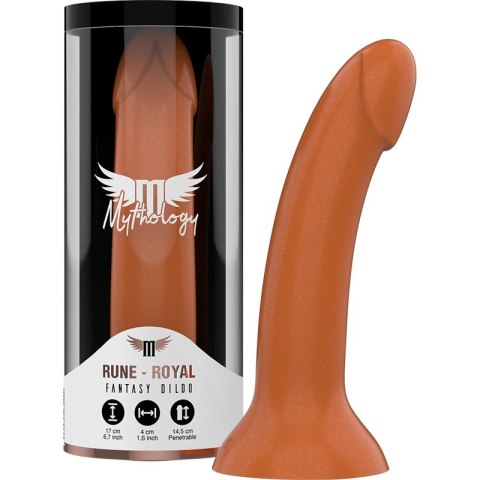 MYTHOLOGY Rune Royal model M silikonowy złoty anatomiczny 17cm