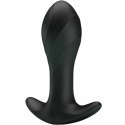 Pretty Love Anal Plug Czarny Silikonowy 12 Trybow Wibracji USB