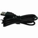 Pretty Love Anal Plug Czarny Silikonowy 12 Trybow Wibracji USB
