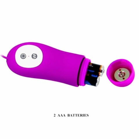 Pretty Love Irma - System podwojnych jajek wibrujących, 12 trybow, silikon