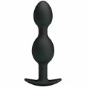 Pretty Love Kulki Intymne Silikonowe 12,5 cm Czarny Ergonomiczne