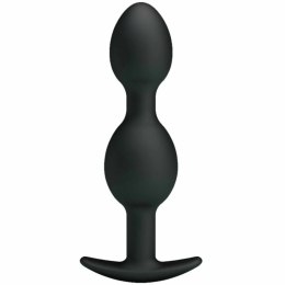 Pretty Love Kulki Intymne Silikonowe 12,5 cm Czarny Ergonomiczne
