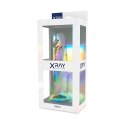XRAY X Ray Clear model 19 cm - przezroczysty, elastyczny, przyssawka