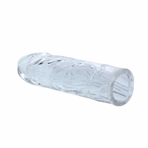 Baile Silikonowa Osłona Powiększająca 13 cm Rożowa Teksturowana