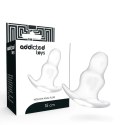 Addicted Toys Transparentny tunel anatomiczny TPE 15 cm, duży rozmiar