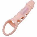 Baile Osłona przedłużająca z wibracjami i paskiem TPR 13,5 cm