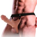 Intense Harness System silikonowy model anatomiczny 16x3,5 cm beżowy