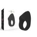 Intense OTO Czarny Pierścień Wibrujący USB, 20 Trybow, Silikon