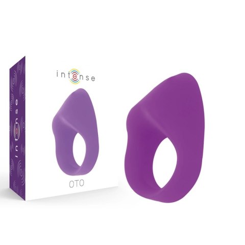 Intense OTO Lilac - Pierścień wibracyjny silikonowy, akumulatorowy, 20 trybow