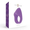 Intense OTO Lilac - Pierścień wibracyjny silikonowy, akumulatorowy, 20 trybow