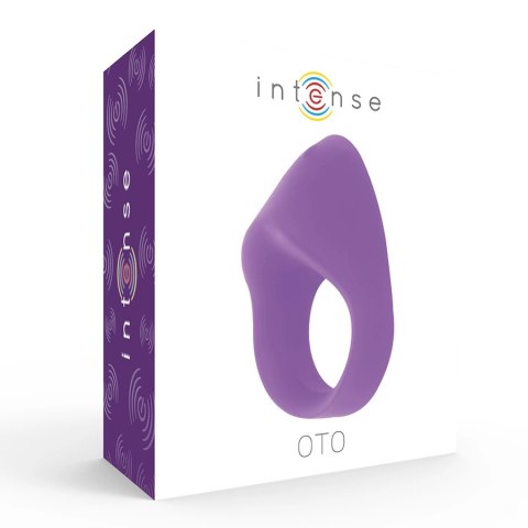 Intense OTO Lilac - Pierścień wibracyjny silikonowy, akumulatorowy, 20 trybow