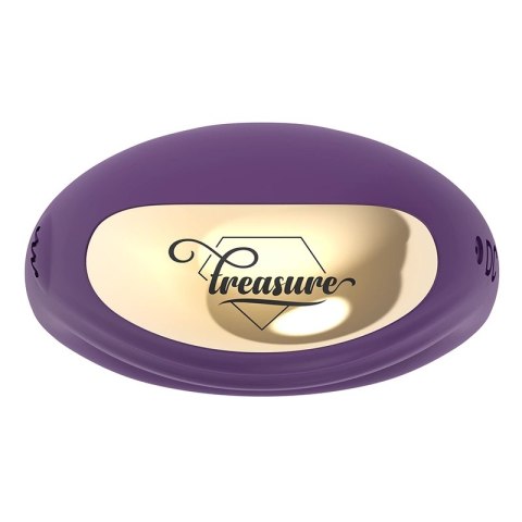 TREASURE Robin pierścień wibrujący Watchme, silikon, IPX7, USB, czarny