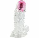 Baile Brave III Man - Nakładka wydłużająca z czujnikiem i wibracją 18 cm