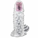 Baile Brave III Man - Nakładka wydłużająca z czujnikiem i wibracją 18 cm