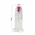 Baile Brave III Man - Nakładka wydłużająca z czujnikiem i wibracją 18 cm
