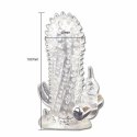 Baile Brave Man - silikonowa nakładka intymna z funkcją wibracji 18 cm