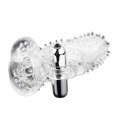 Baile Brave Man - silikonowa nakładka intymna z funkcją wibracji 18 cm