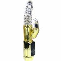 Baile Rabbit Gold Prince - złoty model z rotacją i podświetleniem LED 23 cm