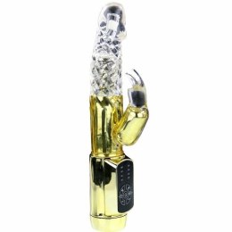 Baile Rabbit Gold Prince - złoty model z rotacją i podświetleniem LED 23 cm