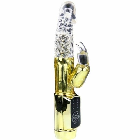 Baile Rabbit Gold Prince - złoty model z rotacją i podświetleniem LED 23 cm