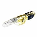 Baile Rabbit Gold Prince - złoty model z rotacją i podświetleniem LED 23 cm