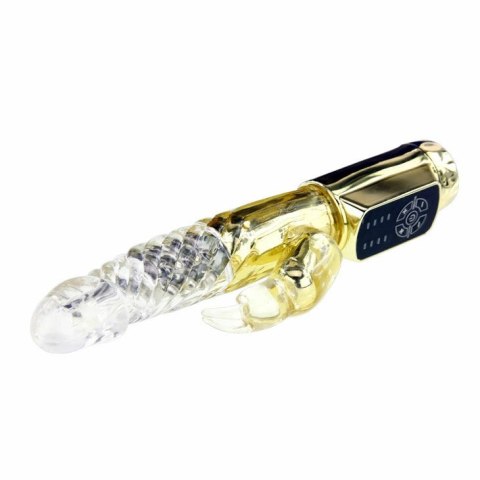 Baile Rabbit Gold Prince - złoty model z rotacją i podświetleniem LED 23 cm
