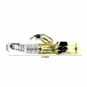 Baile Rabbit Gold Prince - złoty model z rotacją i podświetleniem LED 23 cm