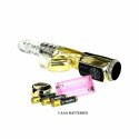 Baile Rabbit Gold Prince - złoty model z rotacją i podświetleniem LED 23 cm