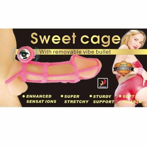 Baile Sweet 10 Rhythms silikonowy pierścień i osłona rożowa