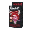 Baile Sweet Abs 10 Rhythms - Rożowy pierścień wibracyjny ABS/TPR