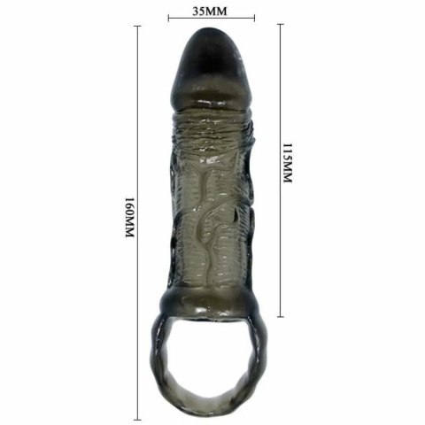 Baile nakładka wydłużająca z paskiem TPR 11,5 cm transparentna