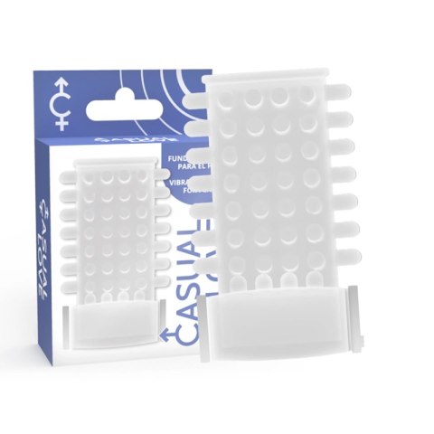 Casual Love Pierścień Wibrujący Transparentny TPR Elastyczny