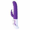 Intense Bobble Liliowy - Wibrator Silikonowy z Rotacją 27 cm
