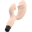Ohmama Classic Rabbit Vibrator Edycja Świąteczna, silikon, 155 mm, IPX6