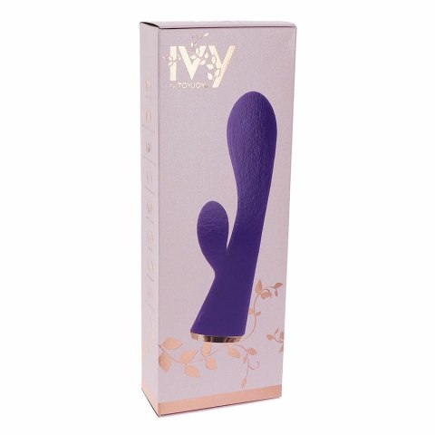 TOYJOY Ivy Iris - Fioletowy model z podwojnym systemem wibracji 17,5 cm